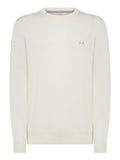 Sun68 Pullover Round Solid Uomo K44101 - Bianco