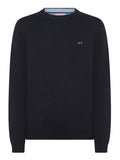 Sun68 Pullover Round Solid Warm Uomo K44110 - Blu