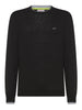 sun68 pullover round double rib uomo k44125 nero 7701476