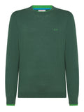 Sun68 Pullover Round Double Rib Uomo K44125 - Verde