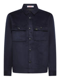 Sun68 Camicia Over Shirt Panno Uomo S44110 - Blu