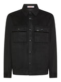 Sun68 Camicia Over Shirt Panno Uomo S44110 - Nero