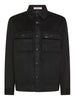 sun68 camicia over shirt panno uomo s44110 nero 2196716