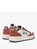 Sun68 Sneakers Big Basket Uomo Z44148 Rust - Rosso