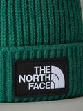 The North Face Berretto Logo Box Cuffed Unisex NF0A3FJX Evergreen - Verde