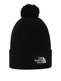 The North Face Berretto Logo Box Pom Unisex NF0A3FN3 - Nero