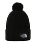 the north face berretto logo box pom unisex nf0a3fn3 nero 6723901