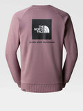 The North Face Felpa Raglan Redbox Crew Uomo NF0A4SZ9 - Viola