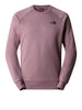 the north face felpa raglan redbox crew uomo nf0a4sz9 viola 7856098