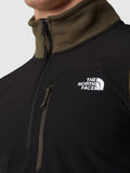 The North Face Felpa Glacier Pro Nero Uomo NF0A5IHR - Verde