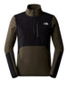 the north face felpa glacier pro nero uomo nf0a5ihr verde 3144825