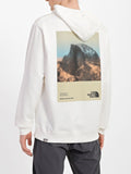 The North Face Felpa Cappuccio D2 Graphic Uomo NF0A83FO Gardenia Bianco - Avorio