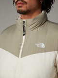 The North Face Piumino Saikuru Uomo NF0A853I White Dune/clay - Bianco