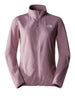 the north face felpa zip 100 glacier fz donna nf0a855o viola 449873