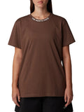 The North Face T-shirt Zumu Relaxed Donna NF0A87DJ Smokey Brown - Marrone