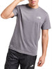 /enthe north face t shirt simple dome uomo nf0a87ng smoked pearl grigio 5543531