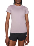 The North Face T-shirt Simple Dome Slim Donna NF0A87NH Purple Chalk - Viola