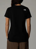 The North Face T-shirt Simple Dome Slim Donna NF0A87NH - Nero