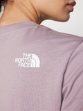 The North Face T-shirt Simple Dome Cropped Donna NF0A87U4 Purple Chalk - Viola