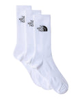 The North Face Calzini Multi Sport Cush Crew Sock 3P Unisex NF0A882H - Bianco