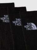 The North Face Calzini Multi Sport Cush Crew Sock 3P Unisex NF0A882H - Nero