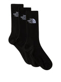 The North Face Calzini Multi Sport Cush Crew Sock 3P Unisex NF0A882H - Nero