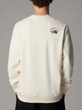 The North Face Felpa Crew Expedition Graphic Uomo NF0A89DD White Dune - Bianco