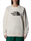 The North Face Felpa Drew Peak Crew Donna NF0A89EF White Dune - Bianco