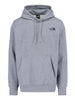 the north face felpa cappuccio hood logo uomo nf0a89ej mediumgryhtr grigio 1504847