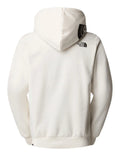 The North Face Felpa Cappuccio Hood Logo Uomo NF0A89EJ White Dune - Bianco