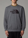 The North Face Felpa Drew Peak Uomo NF0A89EK Mediumgryhtr - Grigio