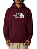 The North Face Felpa Cappuccio Drew Peak Uomo NF0A89EM - Bordeaux