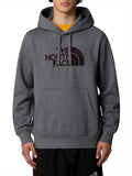 The North Face Felpa Cappuccio Drew Peak Uomo NF0A89EM Mediumgryhtr - Grigio