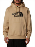 The North Face Felpa Cappuccio Drew Peak Uomo NF0A89EM Khaki Stone - Beige