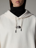 The North Face Felpa Cappuccio Oversize Donna NF0A89EN White Dune - Bianco