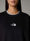 The North Face Felpa Oversize Crew Donna NF0A89EP - Nero