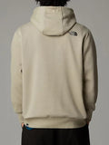 The North Face Felpa Cappuccio Fine Uomo NF0A89EU Clay Grey - Grigio