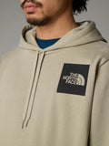 The North Face Felpa Cappuccio Fine Uomo NF0A89EU Clay Grey - Grigio