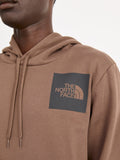 The North Face Felpa Cappuccio Fine Uomo NF0A89EU Smokey Brown - Marrone