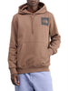 /enthe north face felpa cappuccio fine uomo nf0a89eu smokey brown marrone 7440459