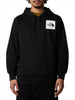 /enthe north face felpa cappuccio fine uomo nf0a89eu nero 5914506