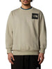 the north face felpa fine crew uomo nf0a89ev clay grey grigio 244096