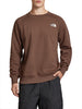 /enthe north face felpa raglan box nse crew uomo nf0a89fa smokey brown marrone 7652437