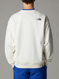 The North Face Felpa Axys Crew Uomo NF0A89G0 White Dune - Bianco