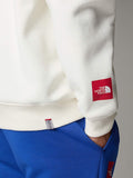 The North Face Felpa Axys Crew Uomo NF0A89G0 White Dune - Bianco