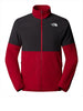 /enthe north face felpa zip glacier heavyweight uomo nf0a89jg garnet red asph rosso 7508255