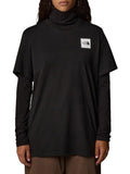 The North Face T-shirt Relaxed Fine Donna NF0A8A6Q - Nero