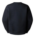 The North Face Felpa Crew Neck Relaxed Uomo NF0A8AMA Nero Hthr - Grigio