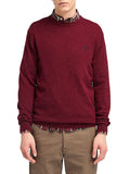 Timberland Pullover Merino Crew Uomo TB0A2BFH Cordovan - Bordeaux