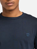 Timberland T-shirt Long Sleeve Uomo TB0A2BQ3 Dark Sapphire/dark Denim - Blu